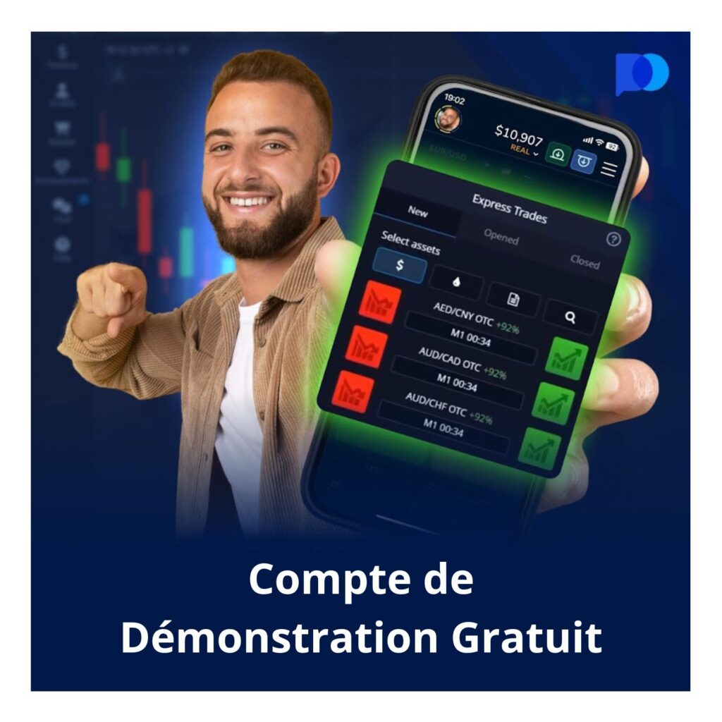 Avantages du compte de démonstration gratuit Pocket Option.